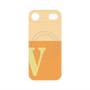 プレミアムパネル with MagSafe［ オリジナル - initial two tone - V orange ］