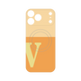 プレミアムパネル with MagSafe［ オリジナル - initial two tone - V orange ］