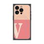 プレミアムパネル with MagSafe［ オリジナル - initial two tone - V pink ］