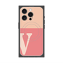 プレミアムパネル with MagSafe［ オリジナル - initial two tone - V pink ］