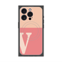 プレミアムパネル with MagSafe［ オリジナル - initial two tone - V pink ］