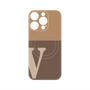 プレミアムパネル with MagSafe［ オリジナル - initial two tone - V brown ］