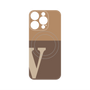 プレミアムパネル with MagSafe［ オリジナル - initial two tone - V brown ］