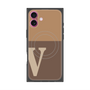 プレミアムパネル with MagSafe［ オリジナル - initial two tone - V brown ］