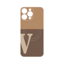 プレミアムパネル with MagSafe［ オリジナル - initial two tone - V brown ］