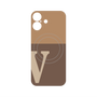 プレミアムパネル with MagSafe［ オリジナル - initial two tone - V brown ］