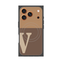 プレミアムパネル with MagSafe［ オリジナル - initial two tone - V brown ］