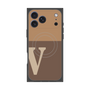 プレミアムパネル with MagSafe［ オリジナル - initial two tone - V brown ］