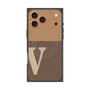 プレミアムパネル with MagSafe［ オリジナル - initial two tone - V brown ］