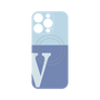 プレミアムパネル with MagSafe［ オリジナル - initial two tone - V blue ］