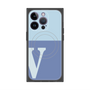 プレミアムパネル with MagSafe［ オリジナル - initial two tone - V blue ］
