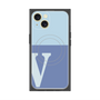 プレミアムパネル with MagSafe［ オリジナル - initial two tone - V blue ］