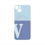 プレミアムパネル with MagSafe［ オリジナル - initial two tone - V blue ］