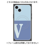 プレミアムパネル with MagSafe［ オリジナル - initial two tone - V blue ］