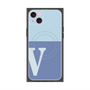 プレミアムパネル with MagSafe［ オリジナル - initial two tone - V blue ］