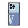 プレミアムパネル with MagSafe［ オリジナル - initial two tone - V blue ］