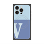 プレミアムパネル with MagSafe［ オリジナル - initial two tone - V blue ］