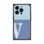 プレミアムパネル with MagSafe［ オリジナル - initial two tone - V blue ］