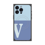 プレミアムパネル with MagSafe［ オリジナル - initial two tone - V blue ］
