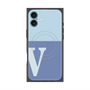 プレミアムパネル with MagSafe［ オリジナル - initial two tone - V blue ］