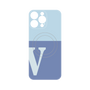 プレミアムパネル with MagSafe［ オリジナル - initial two tone - V blue ］
