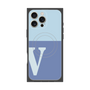 プレミアムパネル with MagSafe［ オリジナル - initial two tone - V blue ］