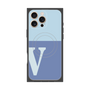 プレミアムパネル with MagSafe［ オリジナル - initial two tone - V blue ］