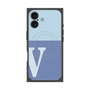 プレミアムパネル with MagSafe［ オリジナル - initial two tone - V blue ］