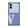 プレミアムパネル with MagSafe［ オリジナル - initial two tone - V blue ］