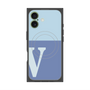 プレミアムパネル with MagSafe［ オリジナル - initial two tone - V blue ］