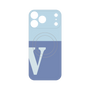 プレミアムパネル with MagSafe［ オリジナル - initial two tone - V blue ］
