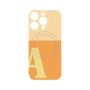 プレミアムパネル with MagSafe［ オリジナル - initial two tone - A orange ］