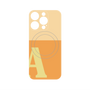 プレミアムパネル with MagSafe［ オリジナル - initial two tone - A orange ］