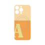 プレミアムパネル with MagSafe［ オリジナル - initial two tone - A orange ］