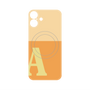 プレミアムパネル with MagSafe［ オリジナル - initial two tone - A orange ］