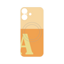 プレミアムパネル with MagSafe［ オリジナル - initial two tone - A orange ］
