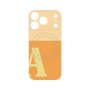 プレミアムパネル with MagSafe［ オリジナル - initial two tone - A orange ］