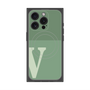 プレミアムパネル with MagSafe［ オリジナル - initial two tone - V green ］