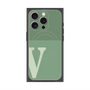 プレミアムパネル with MagSafe［ オリジナル - initial two tone - V green ］