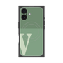プレミアムパネル with MagSafe［ オリジナル - initial two tone - V green ］