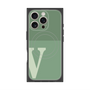 プレミアムパネル with MagSafe［ オリジナル - initial two tone - V green ］