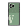 プレミアムパネル with MagSafe［ オリジナル - initial two tone - V green ］
