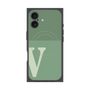 プレミアムパネル with MagSafe［ オリジナル - initial two tone - V green ］