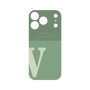 プレミアムパネル with MagSafe［ オリジナル - initial two tone - V green ］