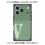 プレミアムパネル with MagSafe［ オリジナル - initial two tone - V green ］
