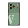 プレミアムパネル with MagSafe［ オリジナル - initial two tone - V green ］