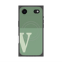 プレミアムパネル with MagSafe［ オリジナル - initial two tone - V green ］