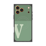 プレミアムパネル with MagSafe［ オリジナル - initial two tone - V green ］