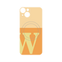 プレミアムパネル with MagSafe［ オリジナル - initial two tone - W orange ］