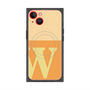 プレミアムパネル with MagSafe［ オリジナル - initial two tone - W orange ］
